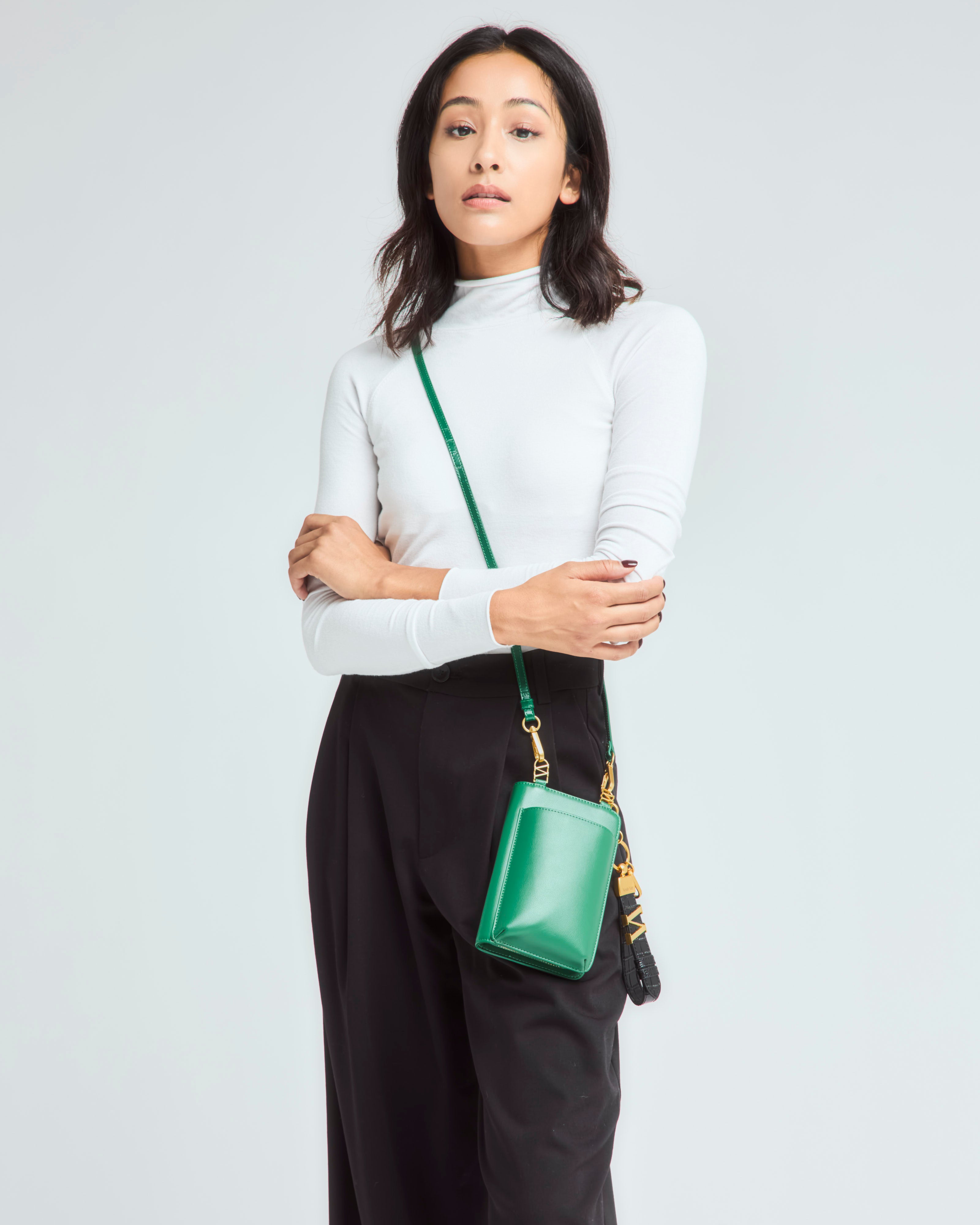 マルチショルダーバッグ グリーン