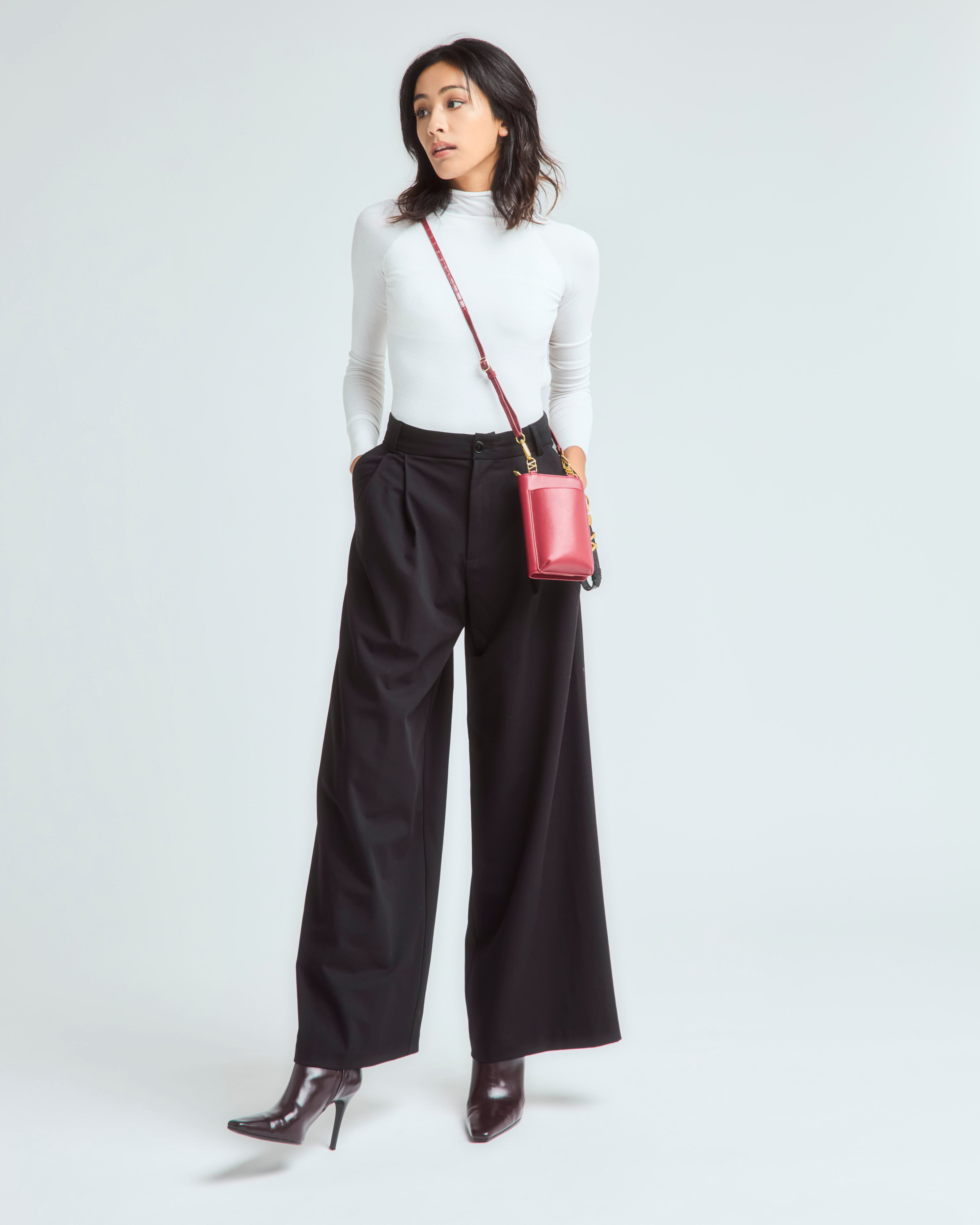 マルチショルダーバッグ レッド