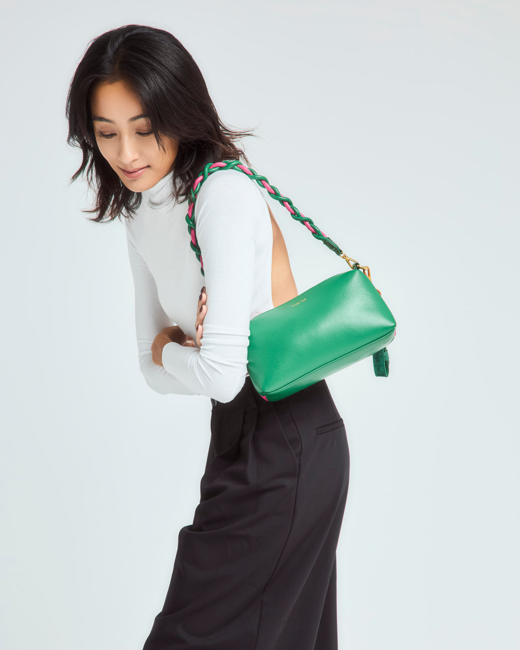 トゥーフェイスバッグ グリーンマルチ