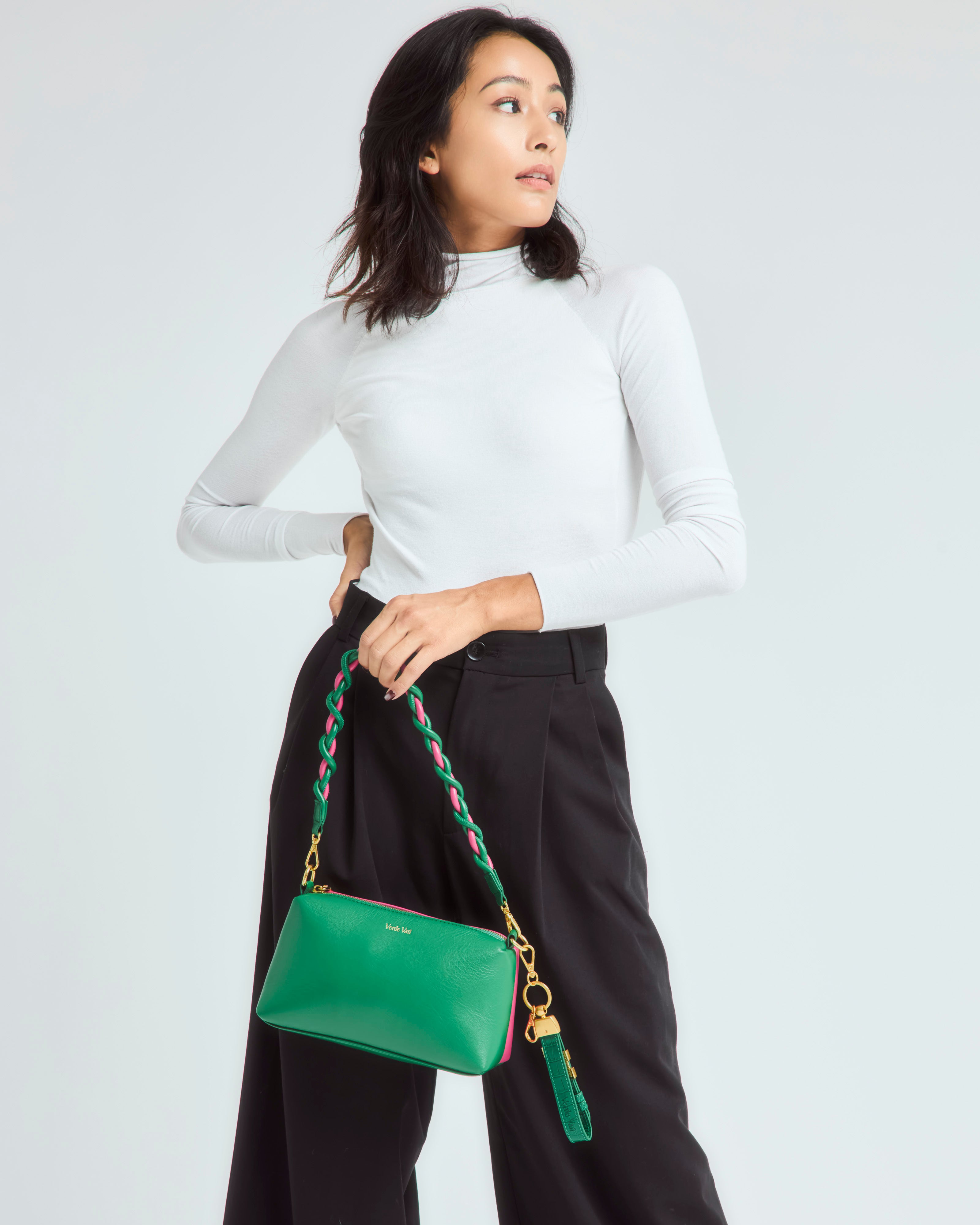 トゥーフェイスバッグ グリーンマルチ