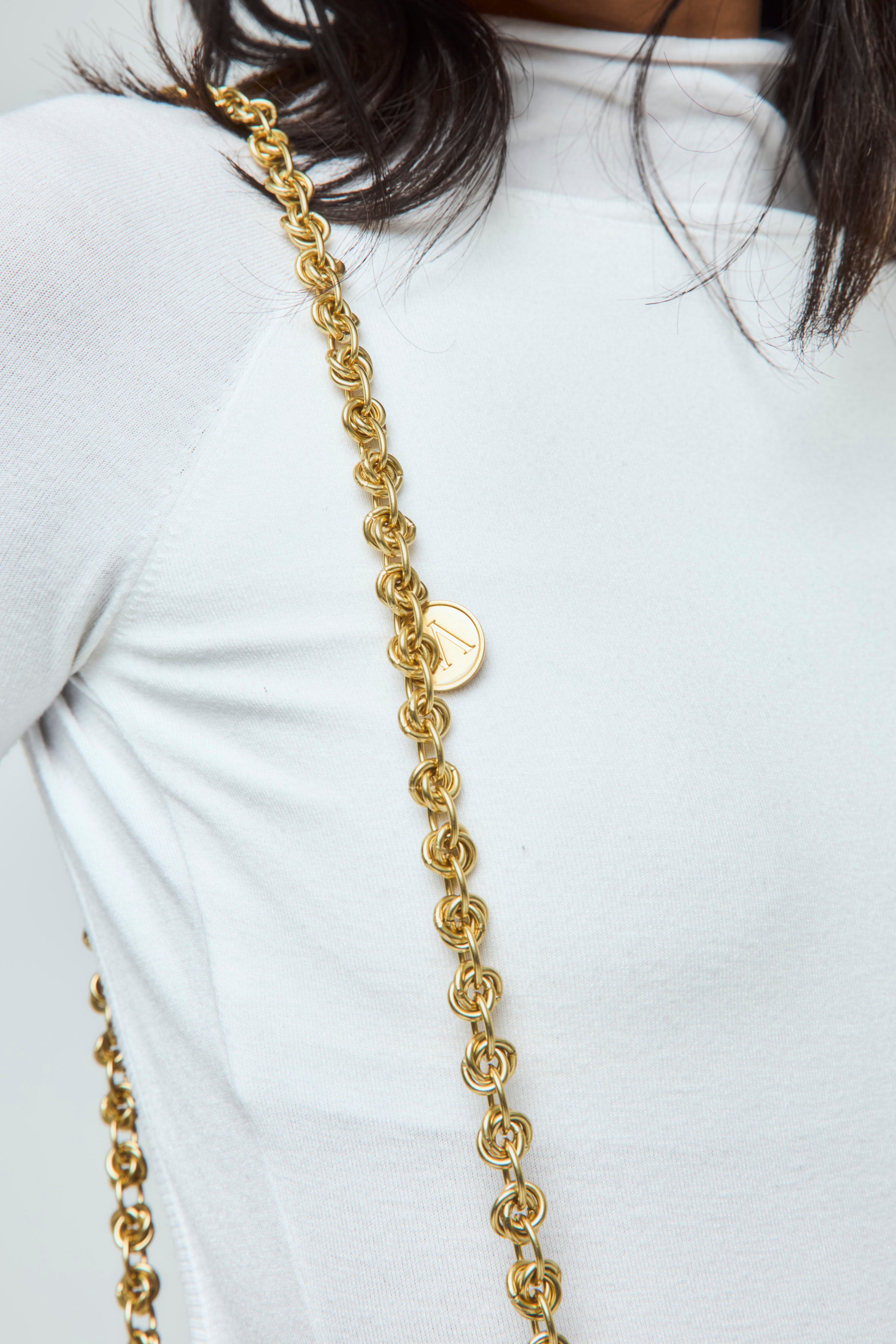 チェーンショルダーベルト ノットタイプ