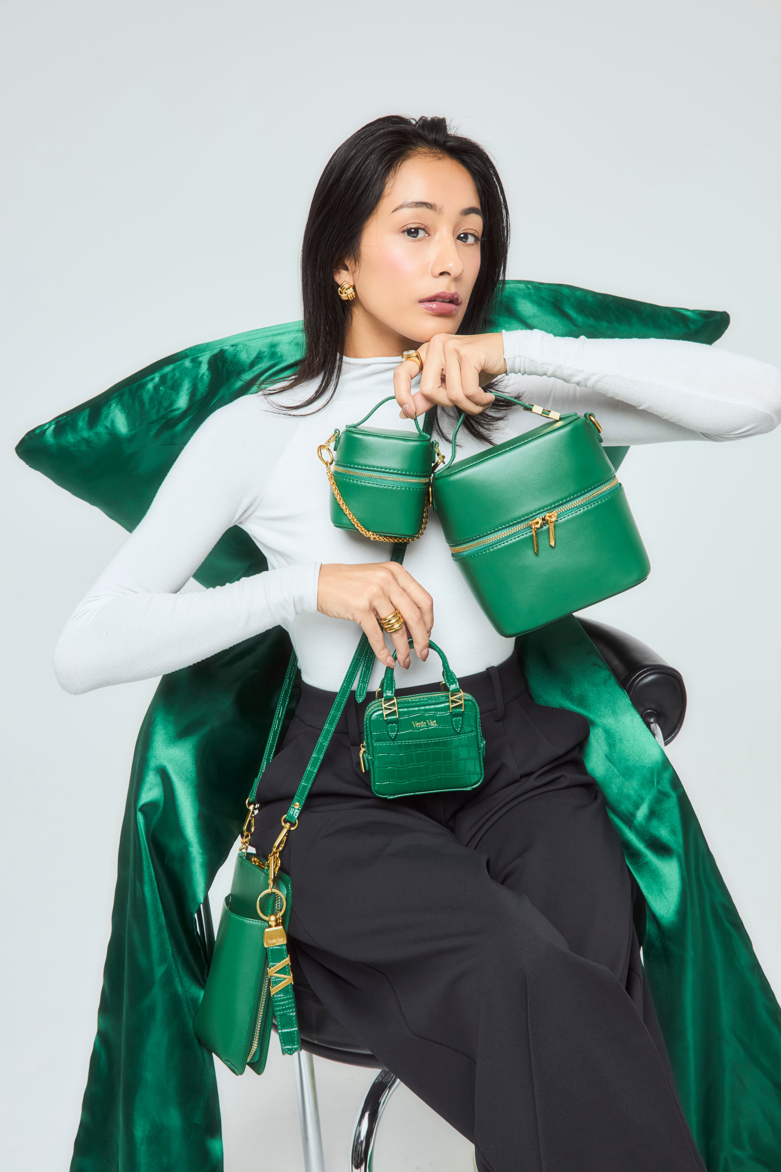 バニティバッグ グリーン – Verde Vari
