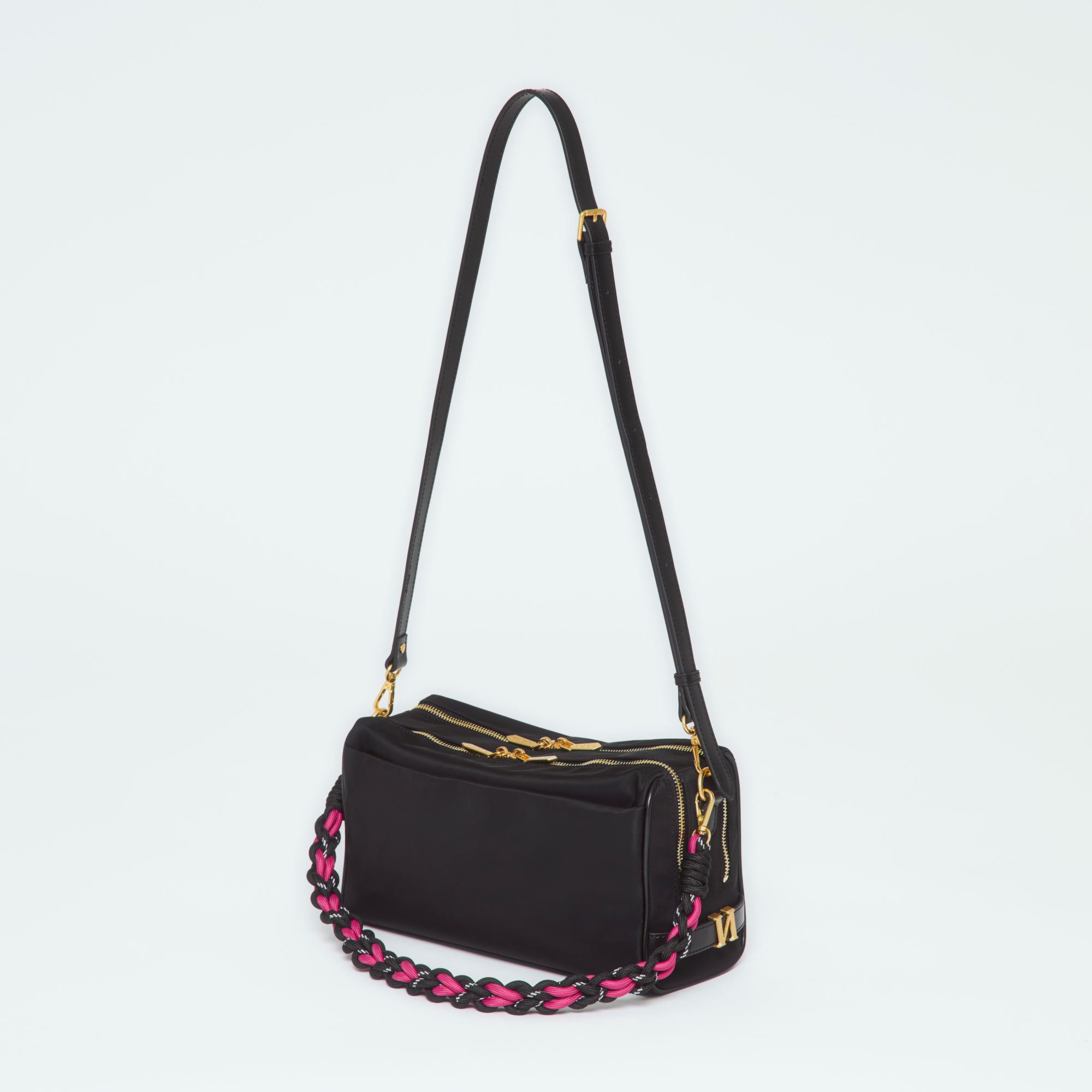 ナイロンユーティリティバッグ ブラック