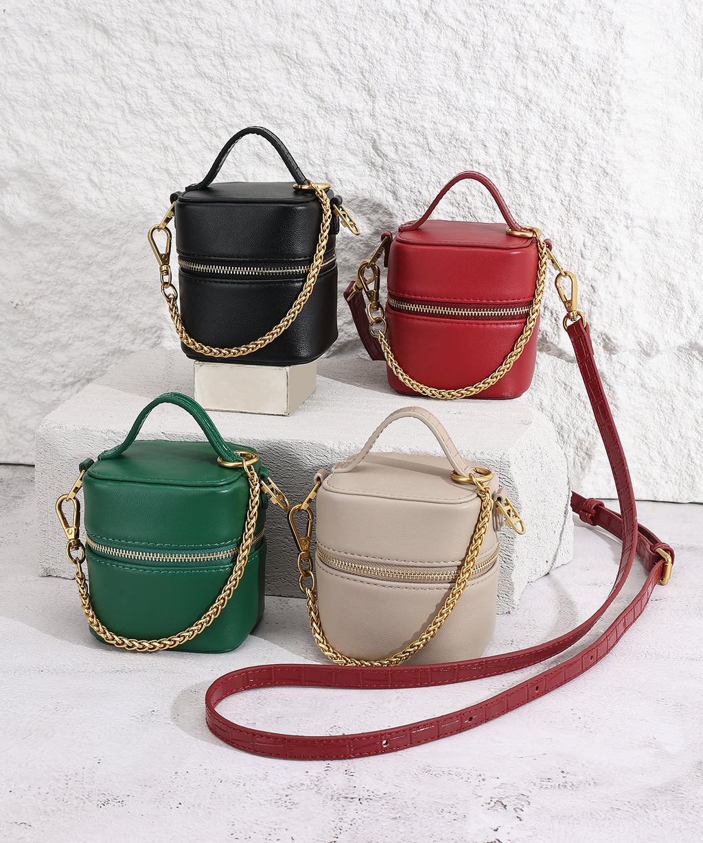 TINY バニティバッグ グリーン