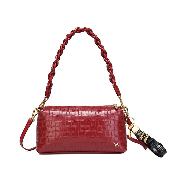 トゥーフェイスバッグ レッド