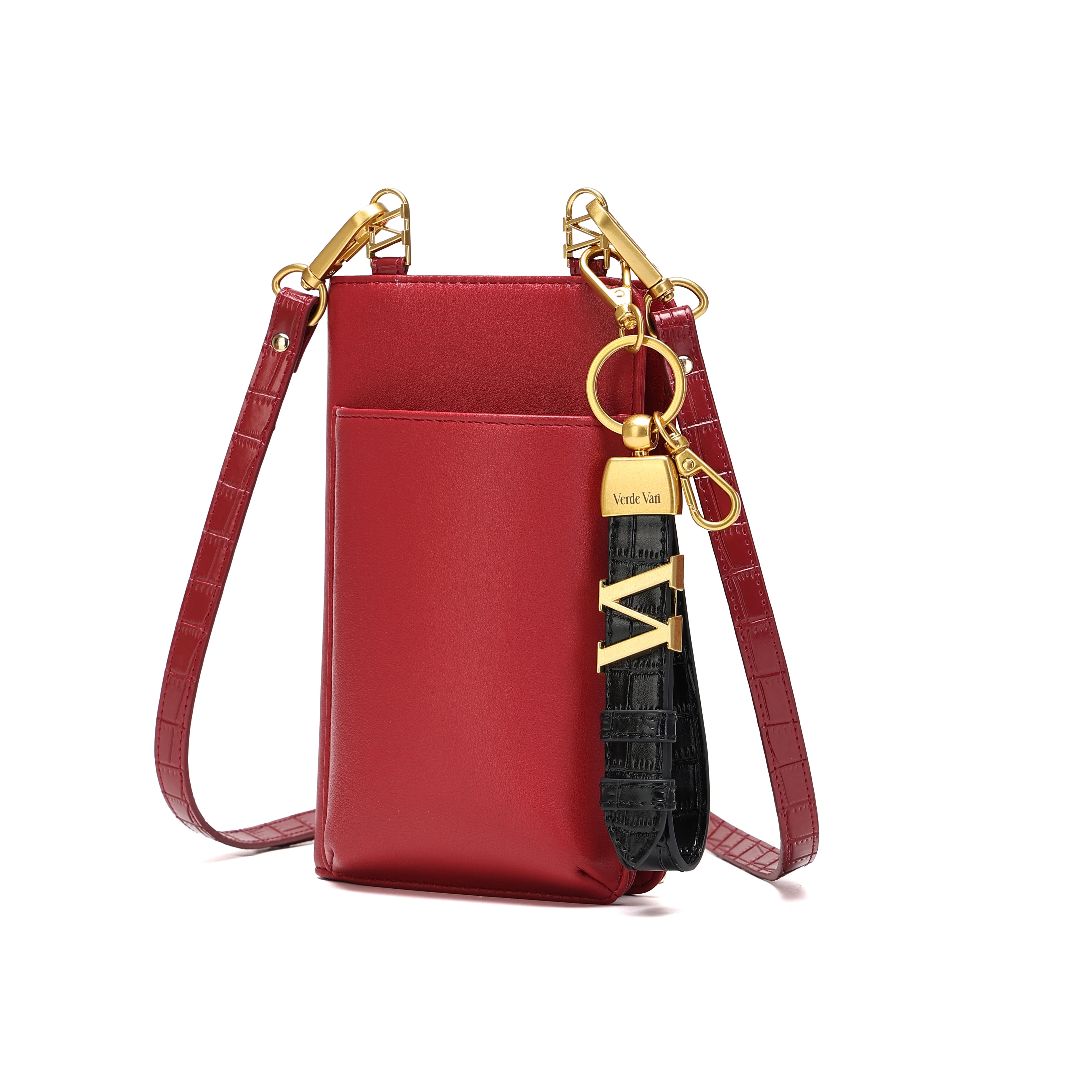 マルチショルダーバッグ レッド