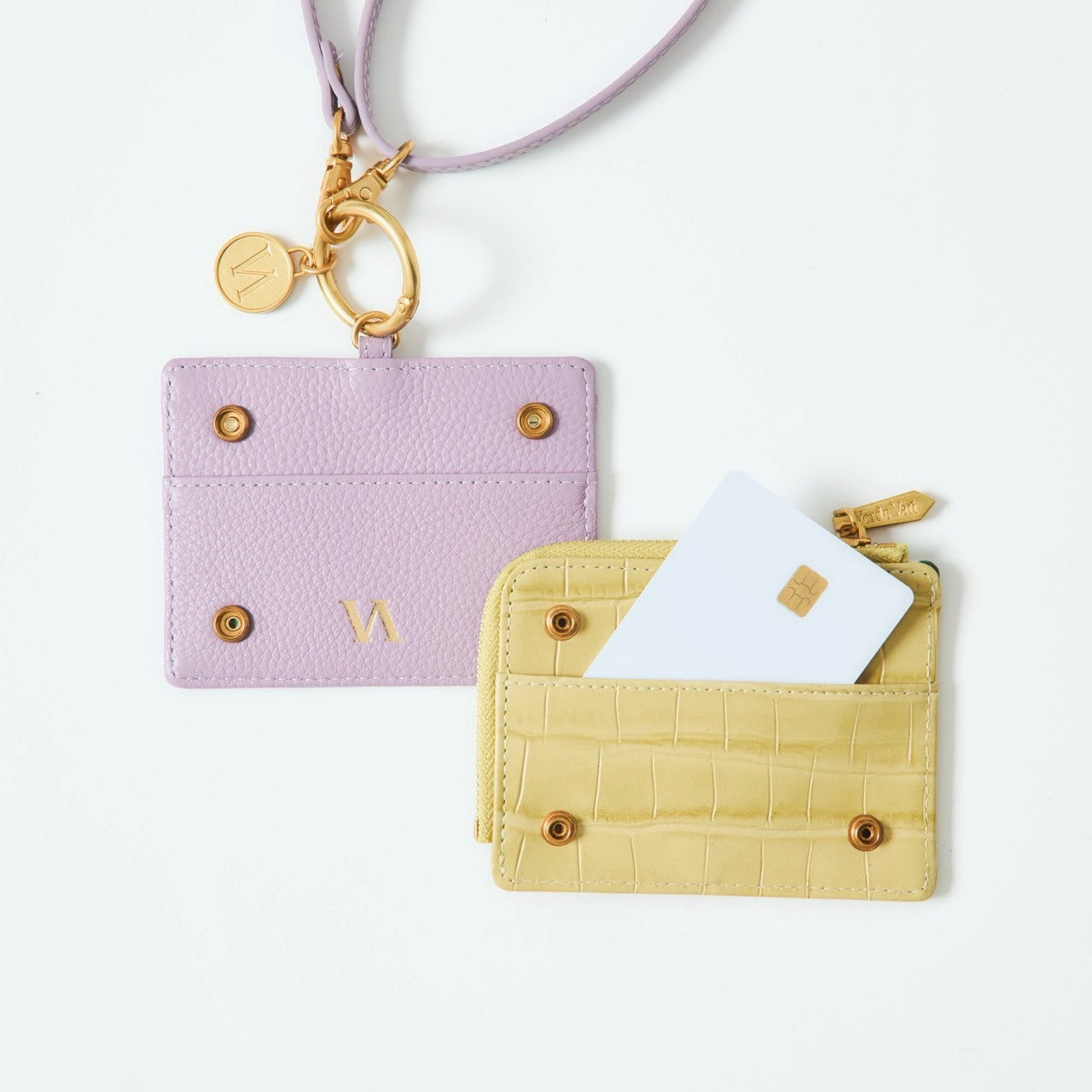 マルチカードホルダー パープル