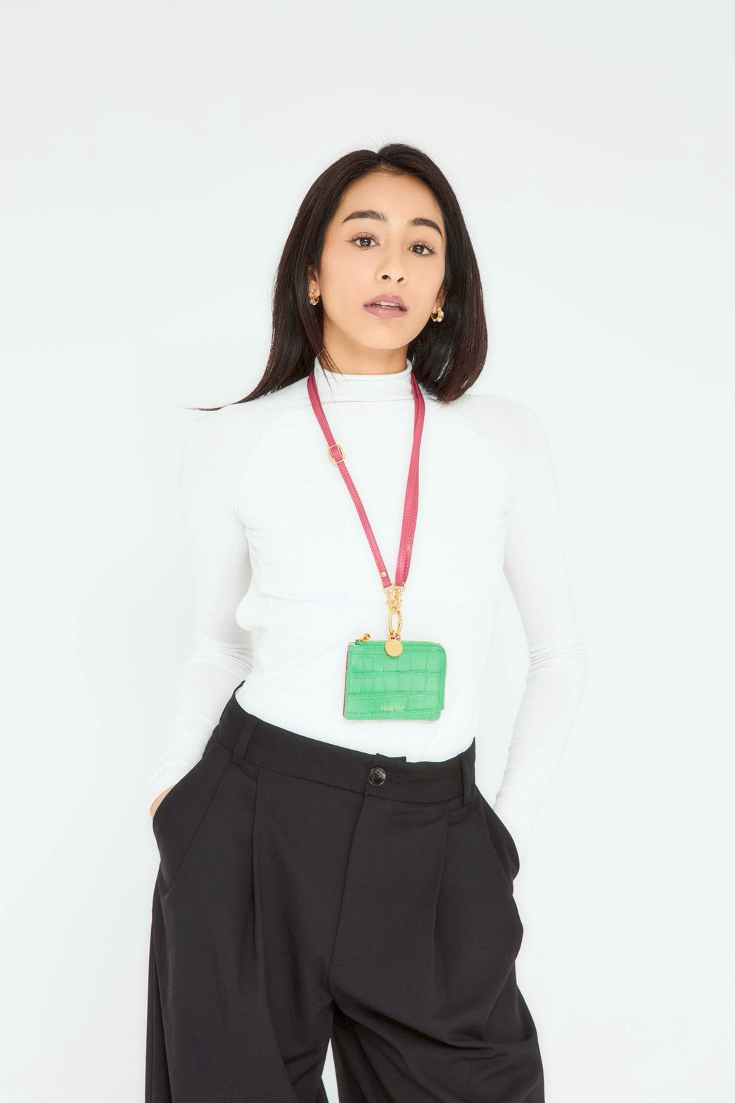 マルチカードホルダー ピンク