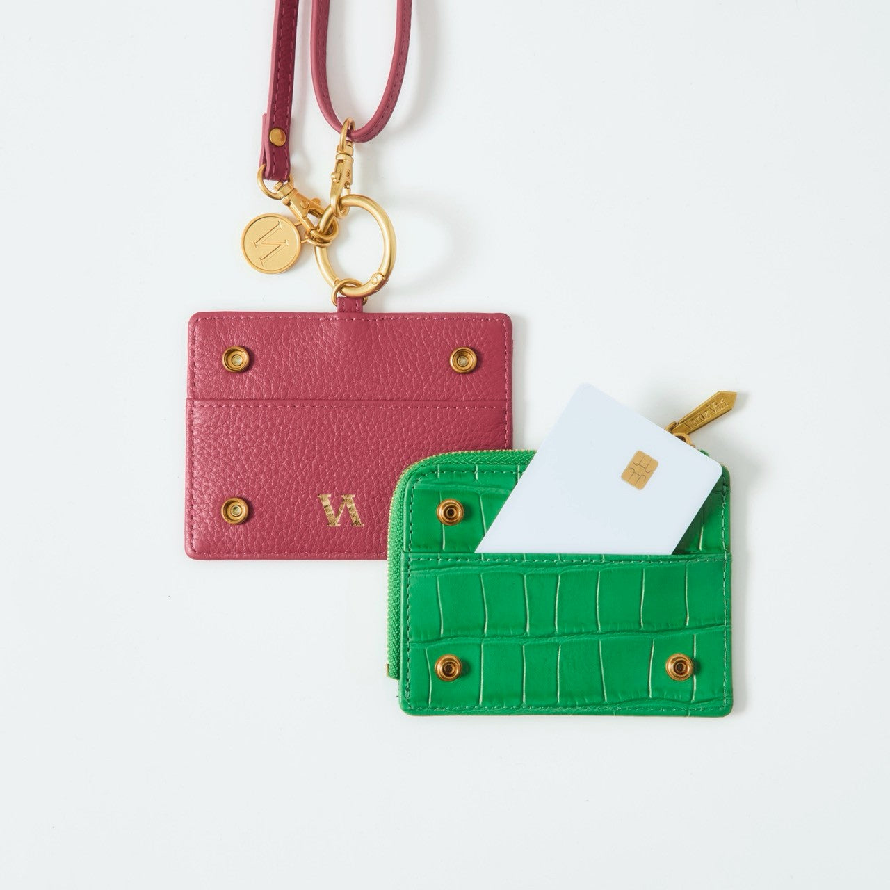 マルチカードホルダー ピンク