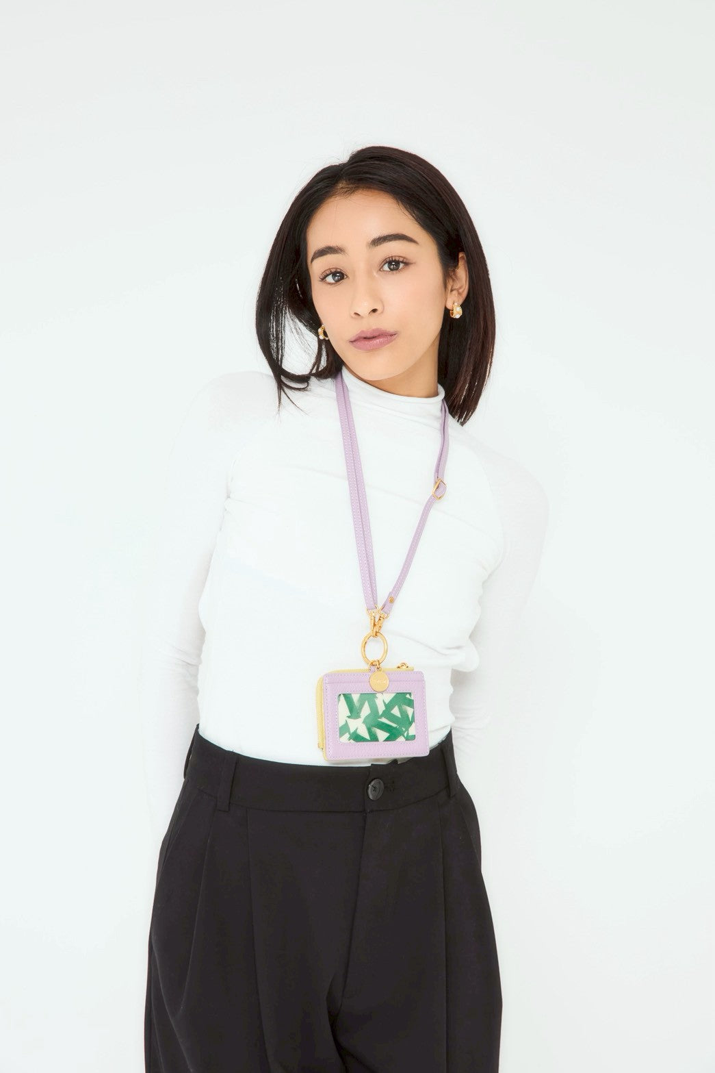 マルチカードホルダー パープル