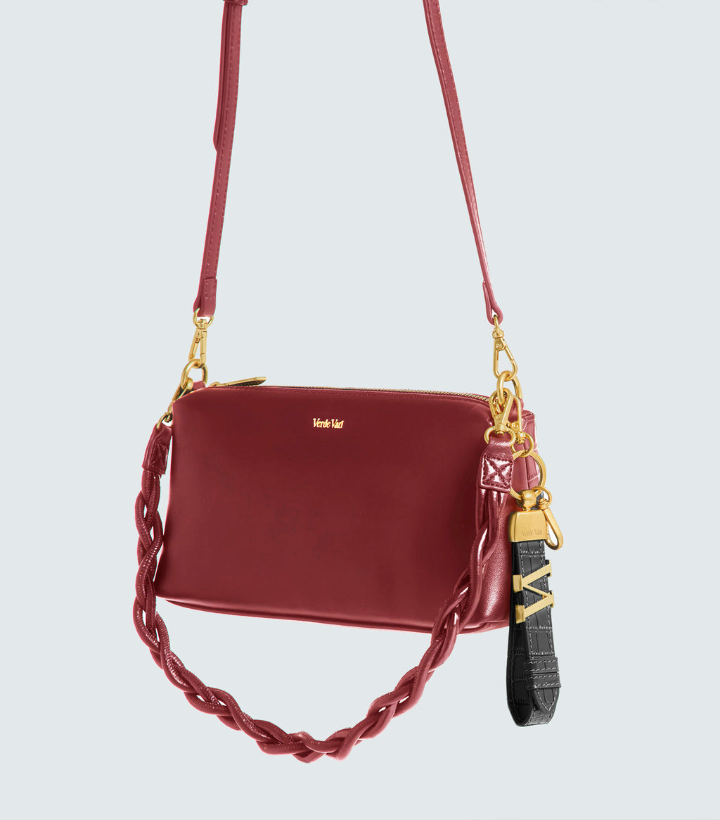 トゥーフェイスバッグ レッド