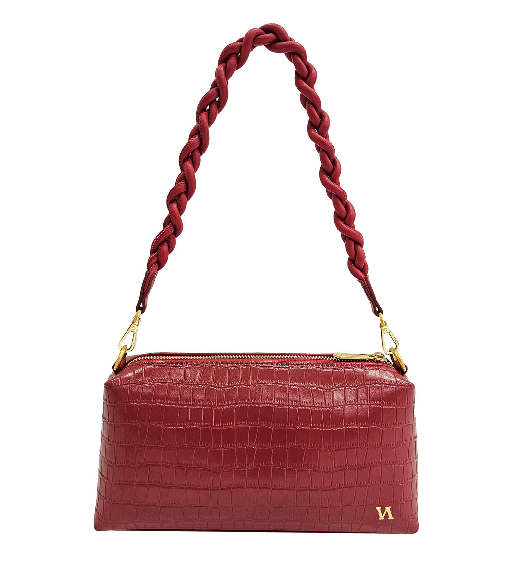 トゥーフェイスバッグ レッド